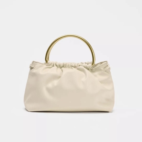 Zara Metal Handle Clutch Bag - Picture 3 of 9